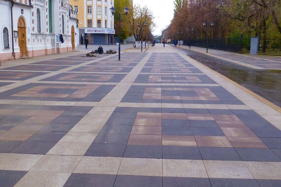 Примерная цена на укладку тротуарной плитки